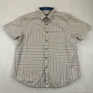 Robert‎ Graham 3XL Classic Fit White Gate Street Classic Fit Short Sleeve Shirt